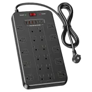 Surge Protector Power Strip - 22 Outlets with 6 USB (2 USB C) Charging Ports,...