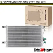AC Condenser Air Conditioning with bracket for Mitsubishi Montero Sport 97-04