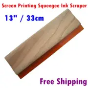 33cm Screen Printing Squeegee Ink Scraper Silk Stencil Printing DIY 75 Durometer