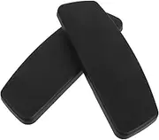 CRILSTYLEO 1 Pair Slip Arm Support Pads for Office and Gaming Chairs Ergonomic Replacement Armrests for Enhanced Comfort and Posture Easy Tool Installation Plastic Design