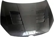 hood scoops for cars， GT Style Carbon Fiber Front Engine Hoods Cover Car Bonnets Compatible For VW Golf 5 MK5 GTI Car Body Kit 2005-2007