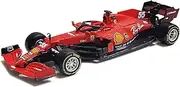 Bburago B18-36829S 1:43 F1 2021 Ferrari SF21 SAINZ, Assorted Designs and Colours