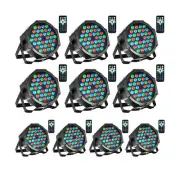 Dj Lights, 36 LED Par Lights Stage Lights with Sound Activated Remote Control...