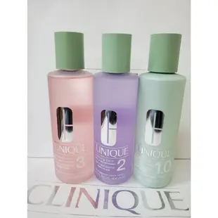 CLINIQUE 倩碧 三步驟溫和潔膚水2號 3號 保濕型1.0 400ML