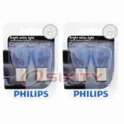 2 pc Philips Front Turn Signal Light Bulbs for Mitsubishi Eclipse Mighty Max di (for: Mitsubishi)