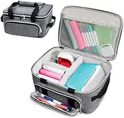 VIGEGARI Carrying Case for Cricut Joy, Cricut Carrying Case Compatible with Cricut Easy Press Mini, Tote Bag for Cricut Joy Accessories and Supplies, Grey.