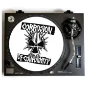 Corrosion Of Conformity Turntable Slipmat for Vinyl Records, punk rock, hardcore