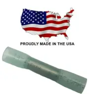 MVP 50 Blue Heat Shrink Butt Splice Primary Wire Connector Terminals - 14-16 AWG