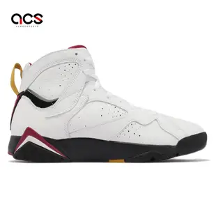 Nike Air Jordan 7 Retro Cardinal 男鞋 白 黃 紅 喬丹 7代 經典 休閒鞋 CU9307-106