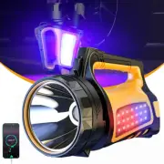 LED Torch Flashlight Tactical Spotlight Camping Outdoor Lamp USB Rechargeable US