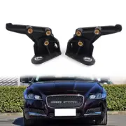 2 Pcs Black Front Fender Support Mounting Holder Bracket For Jaguar XF 2016-2023