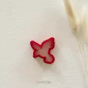 (Set of 3 Sizes) Bird Polymer Clay Cutter (style 3)