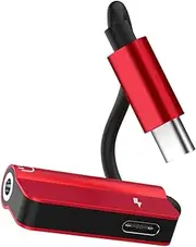 LABRIMP Type C to Headphone Adapter Audio Converter for Mobile Phones Charge While Listening High Class Performance for Music Lovers