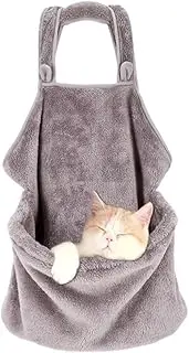 Happyyami Pet Carrier Apron Kangaroo Bag for Cats Dogs Pet Out Bag Sleep Bib Easy-Clean Portable