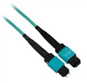 MTP 10Gb 50/125 OM3 Multimode Fiber Cable Plenum OFNP 12 Fiber 20M M/F Type A