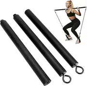 Resistance Exercise Pilates Bar - Removable Pilates Fitness Equipment | Removable Home Equipment | Portable Home Exercise Accessories Resistance Tube, Metal Fitness Resistance Bar | Removable