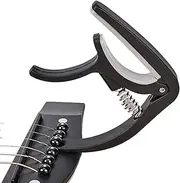 Guitar Clamp - Ukulele Tuning Capo - Multifunctional Guitar Accessories, Portable Spring Action Grabber For Folk Guitar, Classical Guitar, Electric Guitar