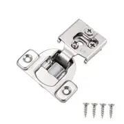 1 Pair/Pieces Soft Close Overlay Cabinet Door Hinges, 105 Degree 1/2 Inch 2