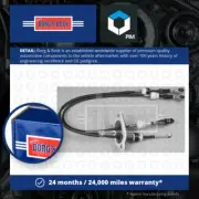 Gear Change Cable fits PEUGEOT BIPPER 1.3D 2012 on Manual Transmission B&B New