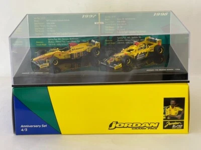 MINICHAMPS F1 Jordan 1997/1998 Anniversary Set 4/5. 197/198 Peugeot/Mugan H 1:43