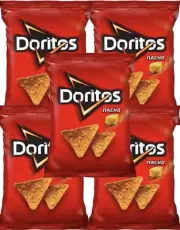 Sabritas DORITOS NACHO 58g Box With 5 bags papas snacks Mexican Chips Autenticos