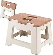 Step Stool for Adults - Foldable Stool Small Step Stool,Sturdy Portable Ladder with Handle for Kids, Bathroom, Living Room, Offices, Home