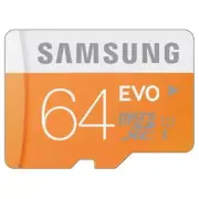 For Galaxy A15/A14 Samsung Evo 64GB Memory Card High Speed MicroSD Class 10