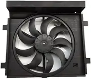 Car Radiator Cooling Fan Assembly，Compatible with Nissan Sylph 1.8L 21481-3RA0A 21481-9AMOA 21481-3SH5A