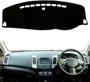 Dashboard Cover Dash Mat,for Mitsubishi Outlander 2007-2012,Anti-Scratch Dash Cover Dashboard Cover Mat Sun Shade Protect Carpet