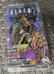 NECA Kenner Tribute Retro Aliens Scorpion Alien Figure Xenomorph Warrior