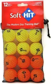 Soft Hit Foam Practice Golf Balls Training Aid - Limited Flight - Indoor Outdoor