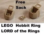 LEGO Hobbit Ring FREE Sack Backpack Lord of the Ring Journey Elves Friend Trek