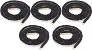 5pcs Sponge Bar Set, Black Knitting Machine Sponge Bar, Sponge Knitting Machine Accessory for LK150 LK100 KH360 LK151 LK300 LK140 KX350