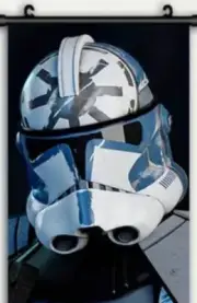 Star Wars Clone Wars ARC Trooper Jesse 48” Fabric Print Ahsoka Wall Art Poster