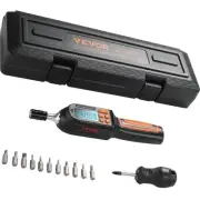 1/4" Digital Torque Screwdriver/Wrench Set Electronic Adjustable Cordless Driver