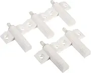 20Pcs/Lot Door Damper Buffer,Kitchen Cabinet Door Stop Drawer Soft Quiet Close Closer Damper Buffers for Kitchens and Bathrooms(White)