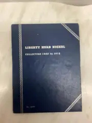 Whitman US Liberty Head Nickels Collection 1883 - 1913 Folder 9007
