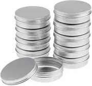10 Cosmetic Empty Jar Pot Lip Balm Container Tin Case 100g