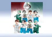 Minifigures doctors Characters - a set of 3 x minifigures