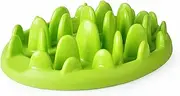 BUYTER Pet Catch Interactive Slow Jungle Feeder Bowl Anti-gulping Feed Diet Dishes (Green)