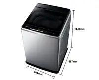 在飛比找Yahoo!奇摩拍賣優惠-國際牌15公斤變頻直立式洗衣機 NA-V150GBS 另有S