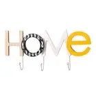 Coat Hook Rustproof Decoration Strong Bearing Key Rack Wrought Iron