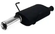 muffler for Peugeot 406 sedan 1.6i 65kW 88HP 1995-2003 Single Round Tip 80mm