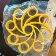 9 Egg Opening Cooker Rack for Instant Pot Yellow UNUSED