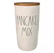 Rae Dunn "PANCAKE MIX" Large Cellar Canister