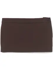 [WARDROBE.NYC] micro mini skirt S Brown