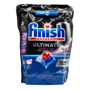 70pc Finish Dishwasher Tablets Powerball Ultimate All-in-1 Dish Cleaner Soap