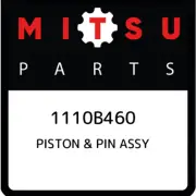 1110B460 Mitsubishi Piston & pin assy 1110B460, New Genuine OEM Part