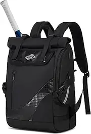 Tennis Bag Tennis Backpack for Women Men Holds 2 Rackets with Shoe Compartment, Large Pickleball Backpack Hold Tennis Racket, Pickleball Paddles, Badminton Racquet