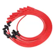 Red 8.5mm Spark Plug Wire Set with 180° Plug Boots for Ford Big Block